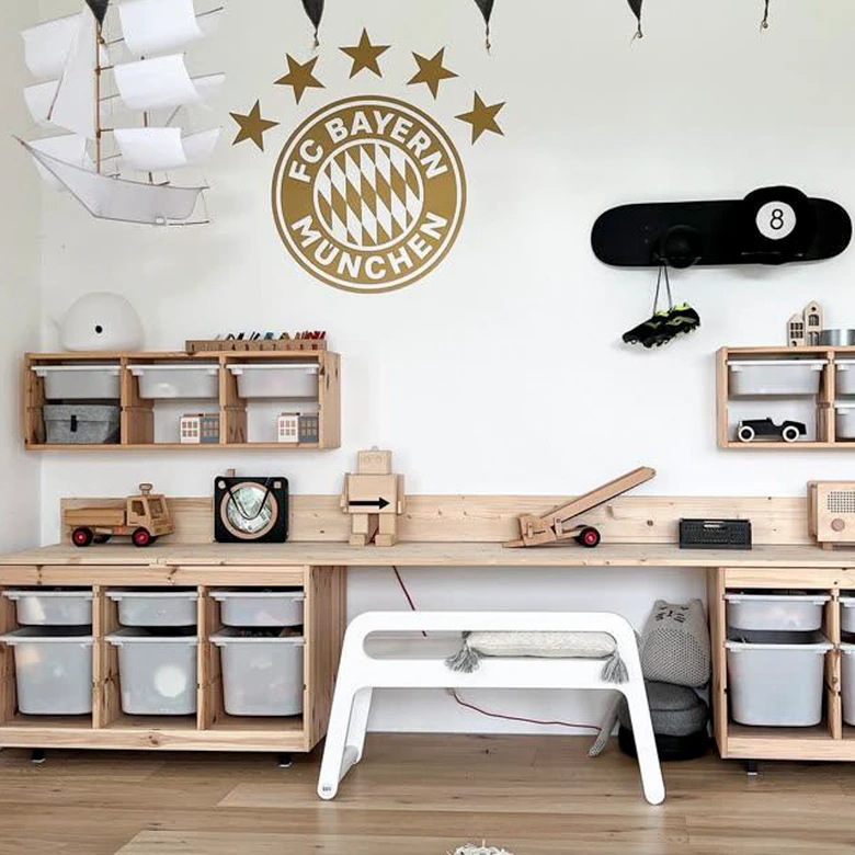 Wall sticker Bayern Munich Logo - one color 