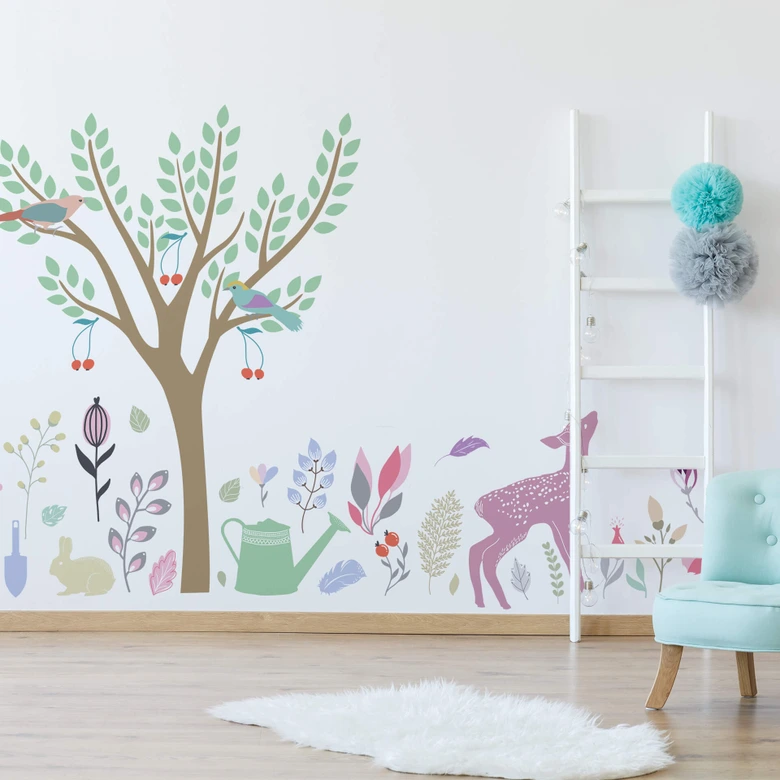 Wandtattoo Im Garten Mega Pack XXL - 95-teilig 