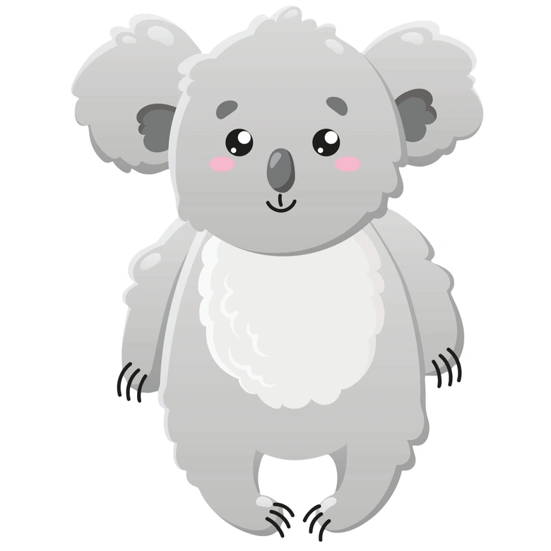 Wallsticker - Lille Koalabjørn 
