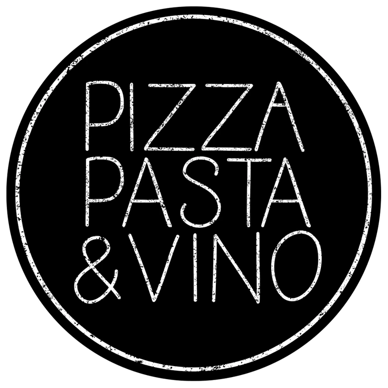 Wandtattoo Pizza Pasta und Vino - Rund 