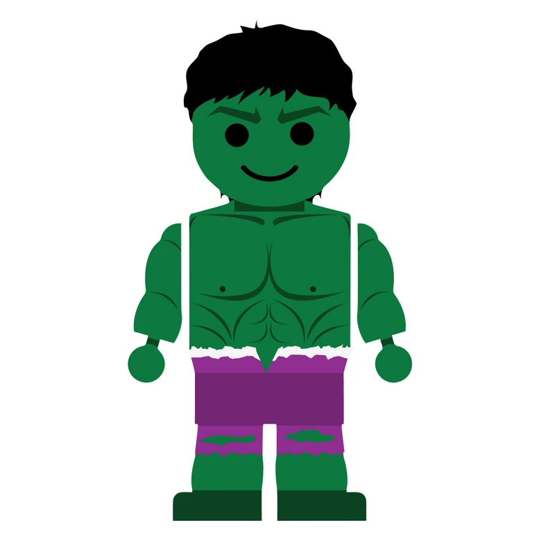 Wandtattoo Gomes - The Hulk 
