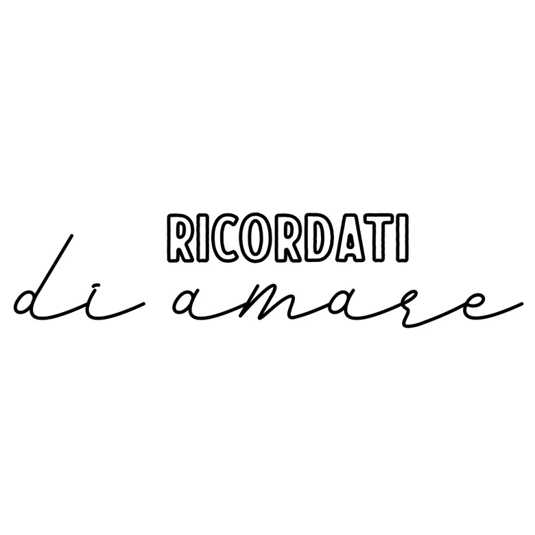 Wandtattoo Ricordati di amare 