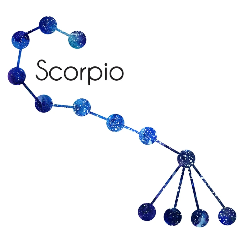 Wandtattoo Sternbild Scorpio - Skorpion 