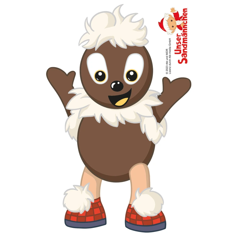 Kinderzimmer Wandtattoo Unser Sandmännchen - Pittiplatsch 