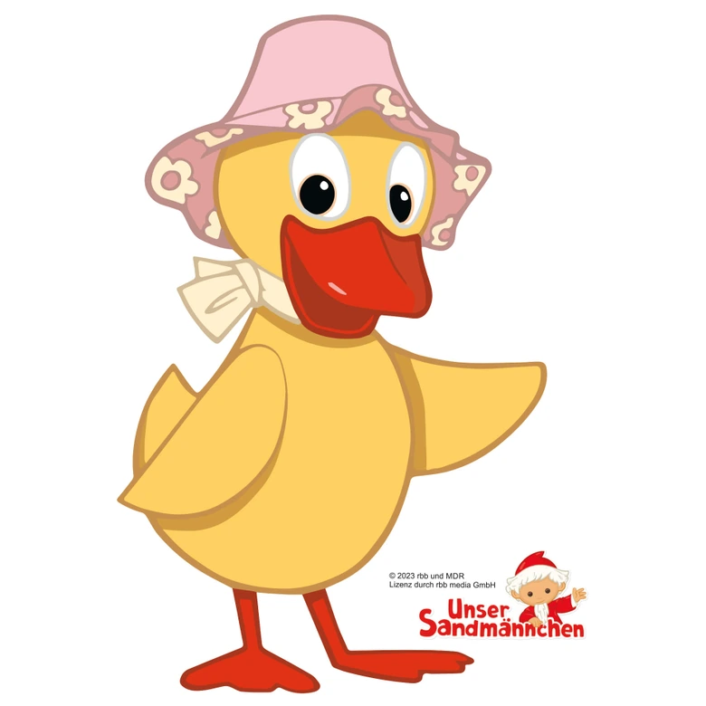 Kinderzimmer Wandtattoo Unser Sandmännchen - Schnatterinchen 