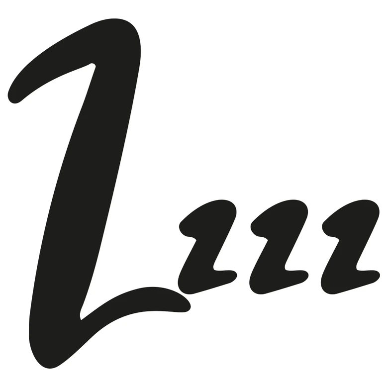 Muursticker Zzzz 