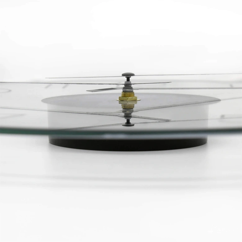 Horloge murale en verre - Moderne avec chiffres 02 