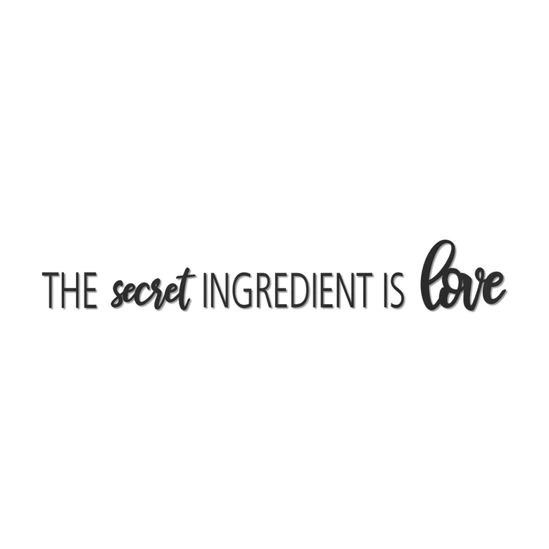 MDF Decoratie The Secret Ingredient is Love 