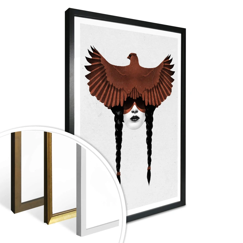 Poster Irland - Mörk kardinal 