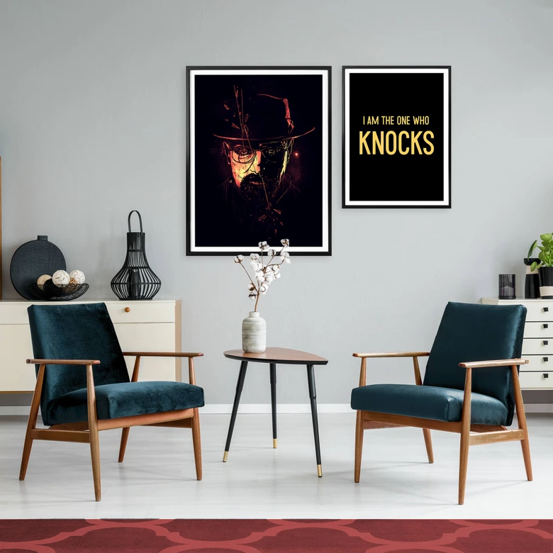 Poster I am the one who knocks 