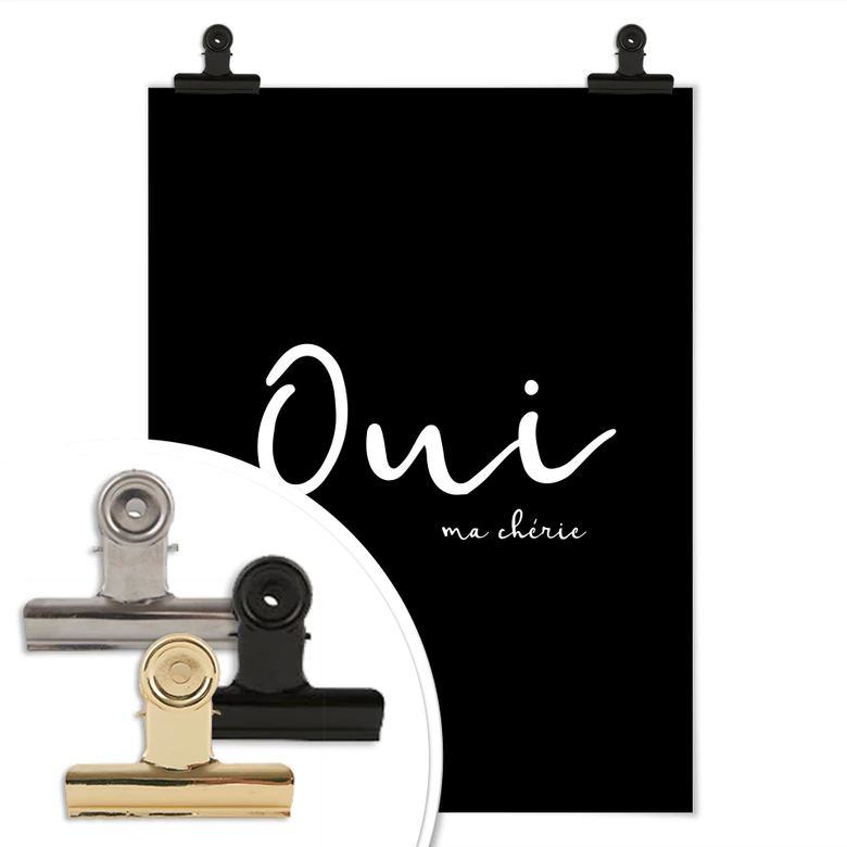Poster Oui ma chérie 