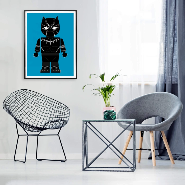 Poster Gomes - Black Panther leksak 