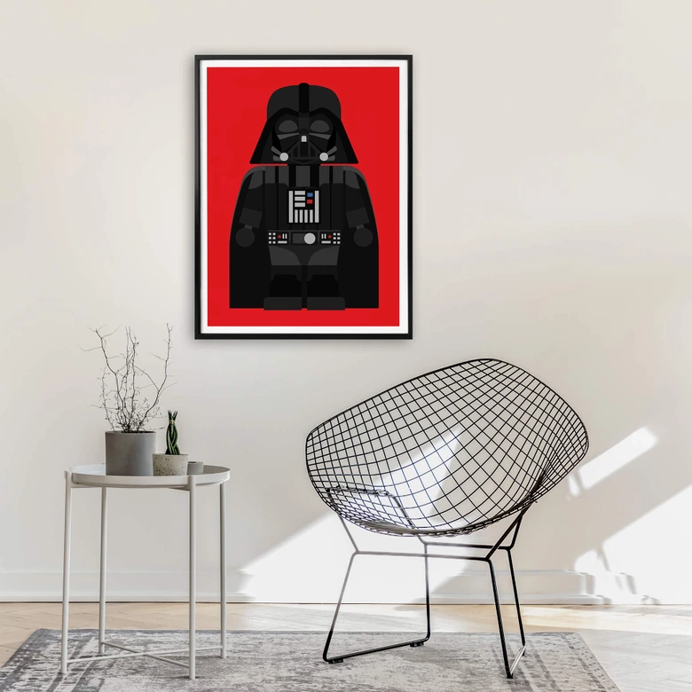 Plakat Gomes - zabawka Darth Vader 