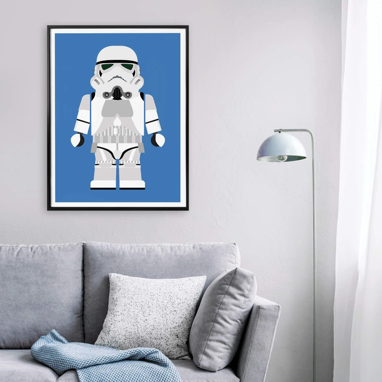 Poster Gomes - Stormtrooper Spielzeug 
