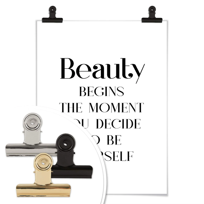 Poster Beauty - be yourself 