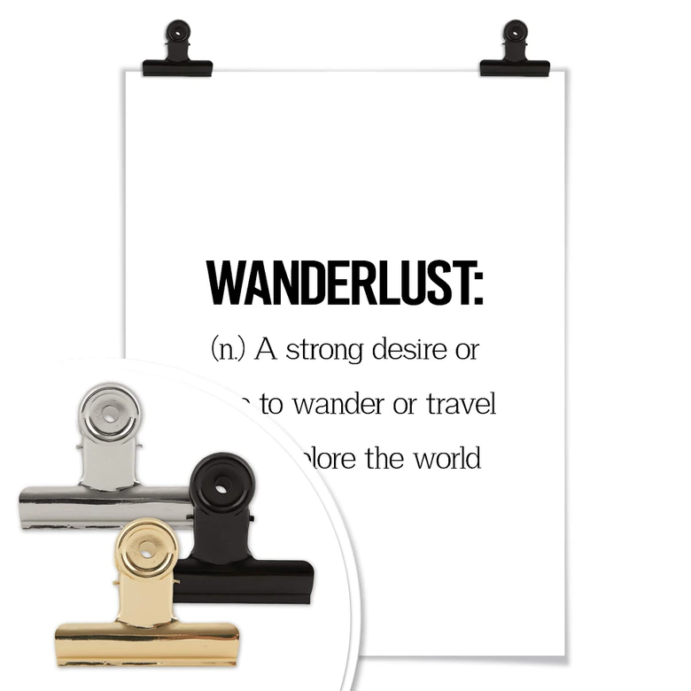 Poster Wanderlust 