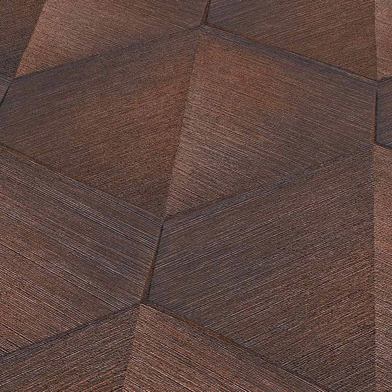 papier peint 3D, papier peint à motifs Fashion for Walls 4 de Guido Maria Kretschmer bronze 