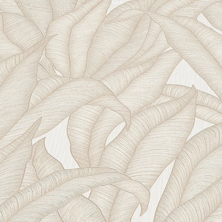 Rankentapete, Blättertapete Fashion for Walls 4 von Guido Maria Kretschmer creme 