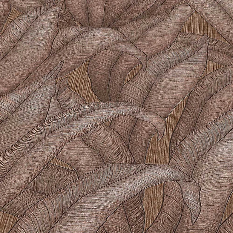 Tapet med vinstockar, tapet med blad Fashion for Walls 4 av Guido Maria Kretschmer brons 