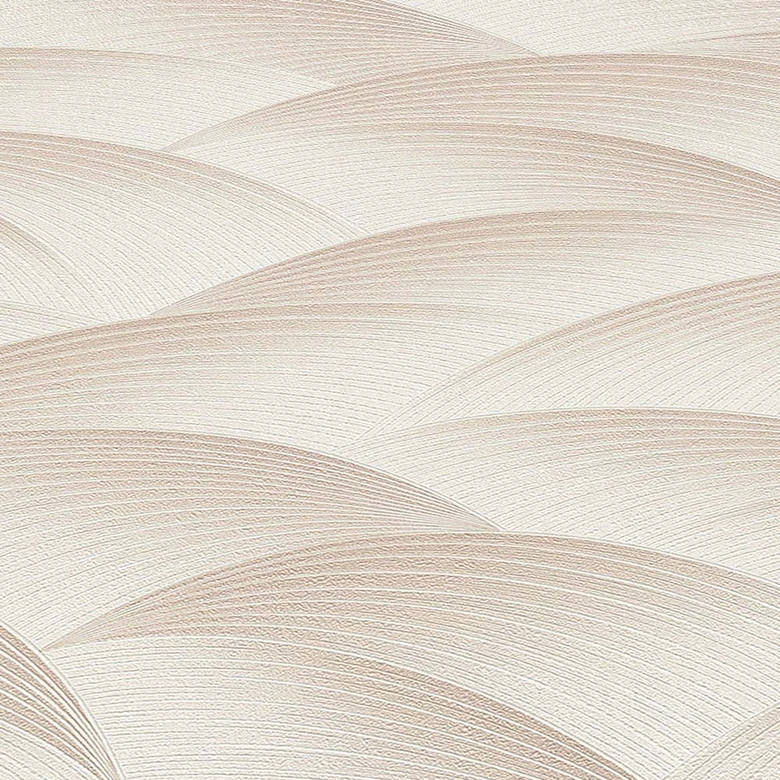 Wellentapete, Mustertapete Fashion for Walls 4 von Guido Maria Kretschmer beige 