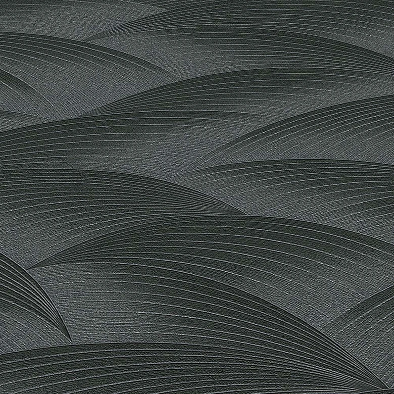 Wellentapete, Mustertapete Fashion for Walls 4 von Guido Maria Kretschmer schwarz 