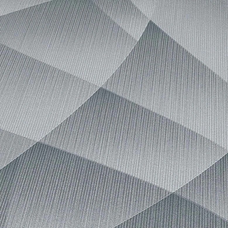 3D Tapete, geometrische Tapete Fashion for Walls 4 von Guido Maria Kretschmer silber 