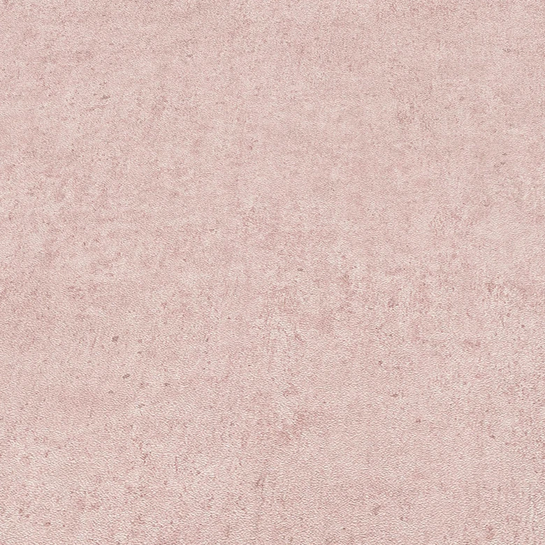 Papel pintado no tejido aspecto hormigón colores lisos en rosa 