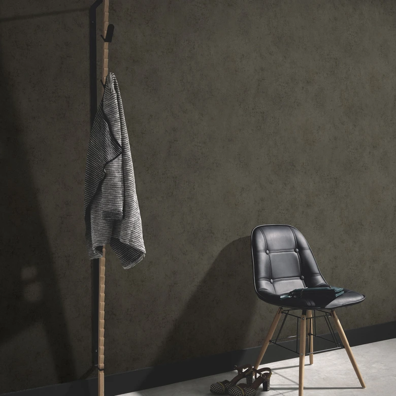 Tapeta flizelinowa SHINY CONCRETE Elle Decoration 4, taupe 