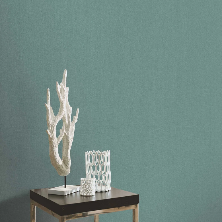 Papel pintado no tejido WOVEN Elle Decoration 4, verde 