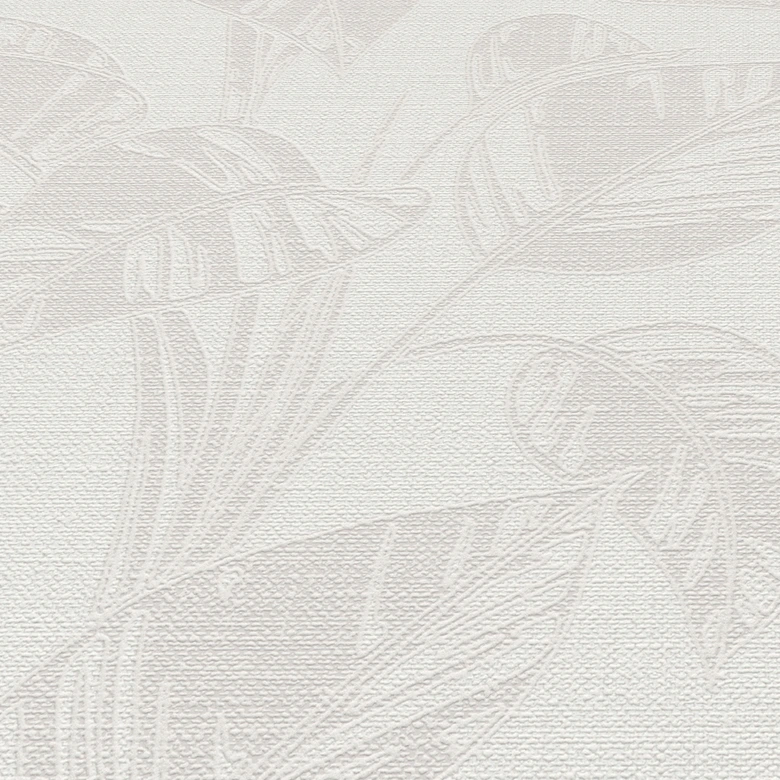 Tapeta z motywem liści Opus kremowa 