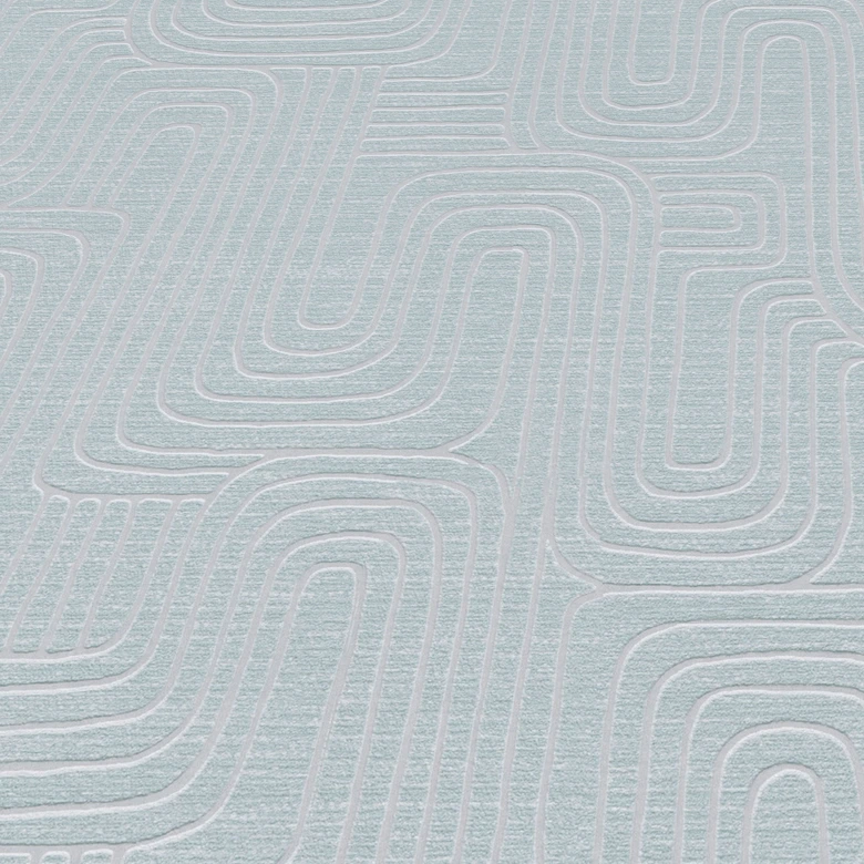 Grafisk tapet Opus grön 