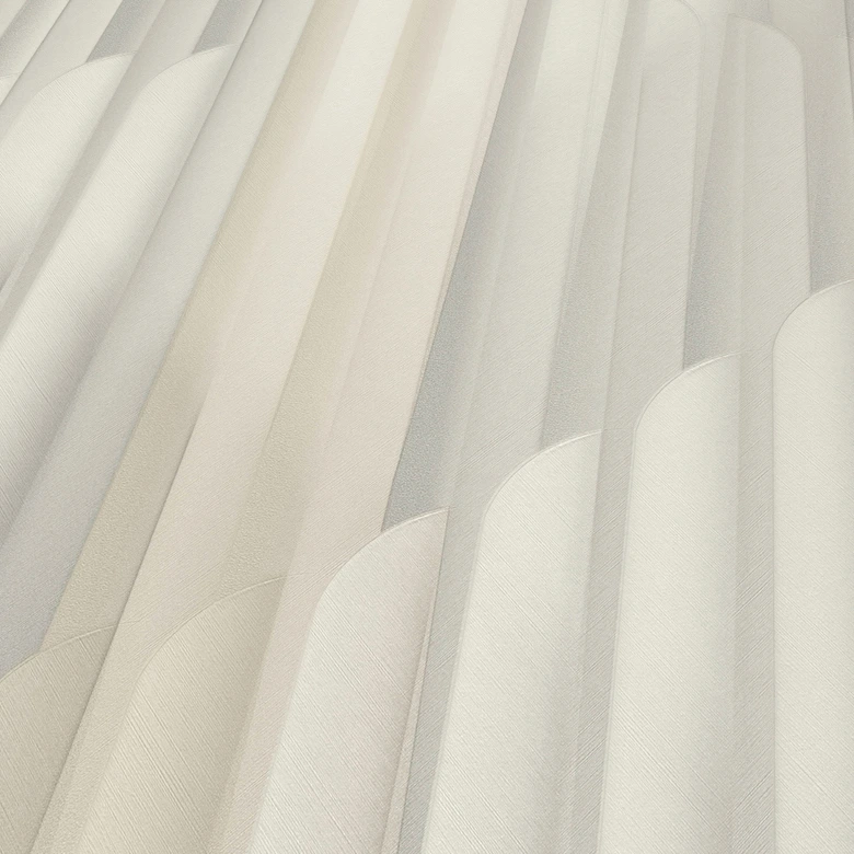 Papel pintado gráfico Elysium crema 