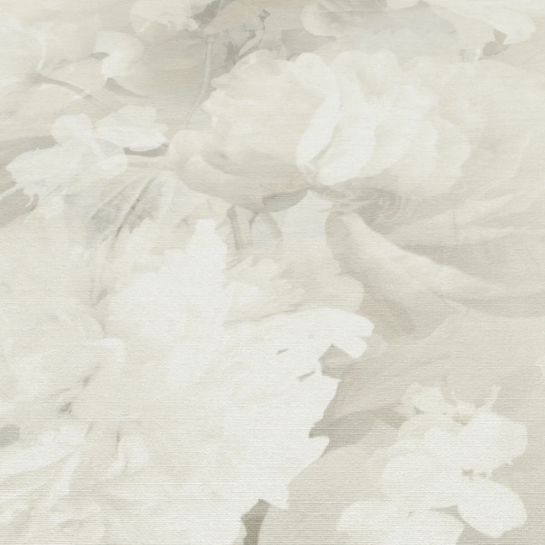 Vliestapete, Blumenmotivtapete Aurora helltaupe 