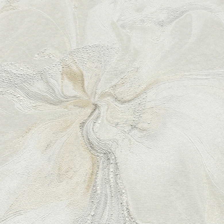 Vliestapete, Blumenmotivtapete Aurora beige 