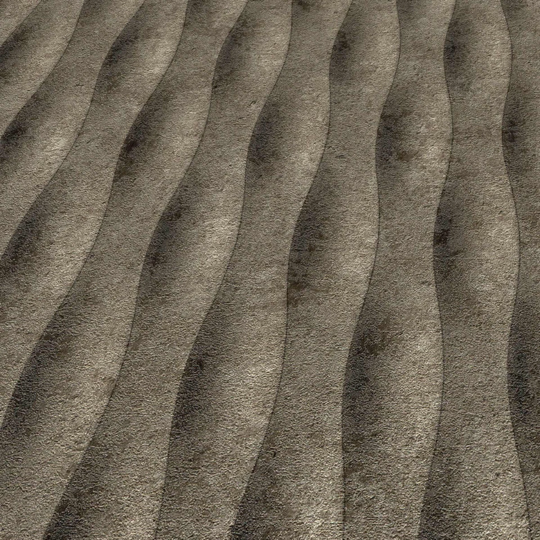 Guido Maria Kretschmer Papier peint graphique Concrete Illusion Fashion for Walls 5 marron 