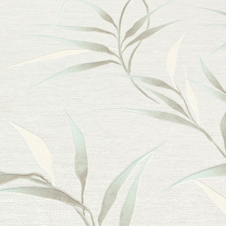 Guido Maria Kretschmer Papier peint à motifs de feuilles Yamato Fashion for Walls 5 turquoise 