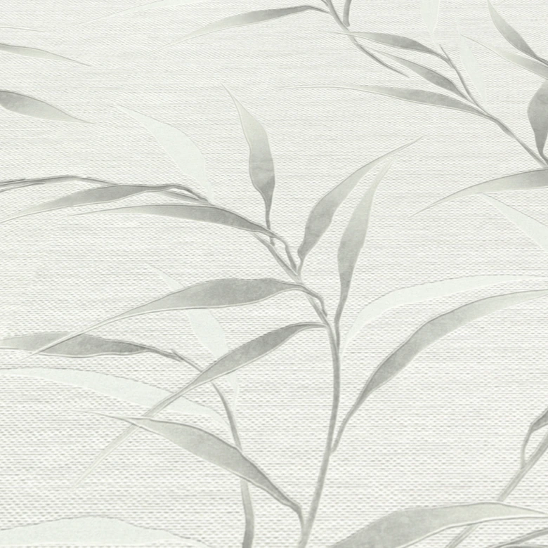 Guido Maria Kretschmer leaf motif wallpaper Yamato Fashion for Walls 5 light gray 