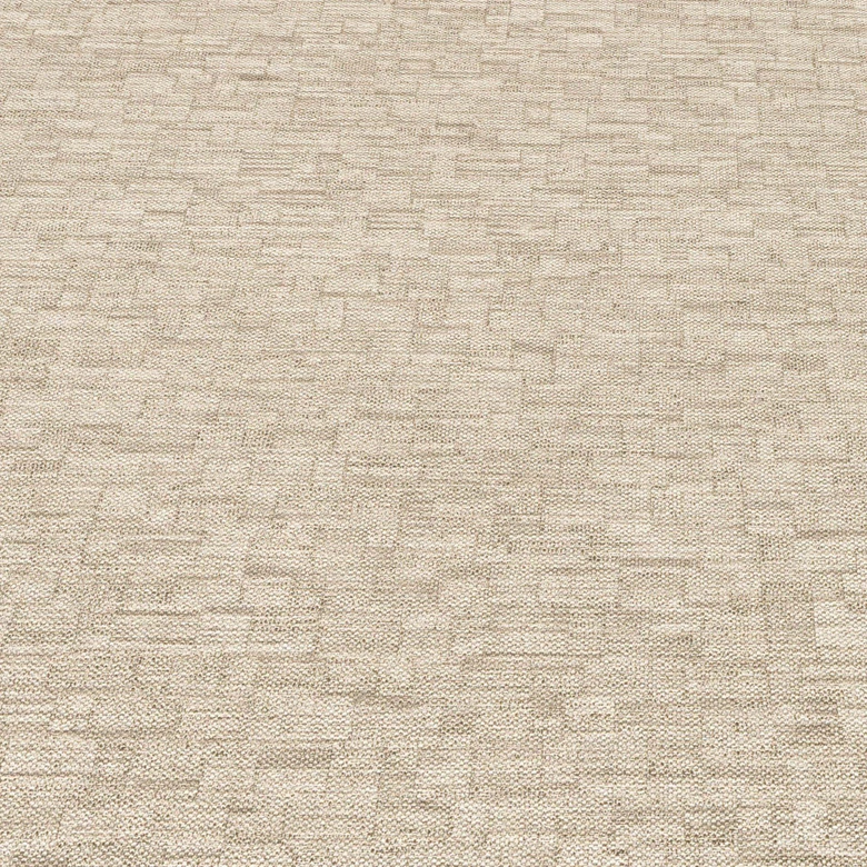 Papier peint intissé beige gris avec fine structure tissée discrètement moderne intemporel 
