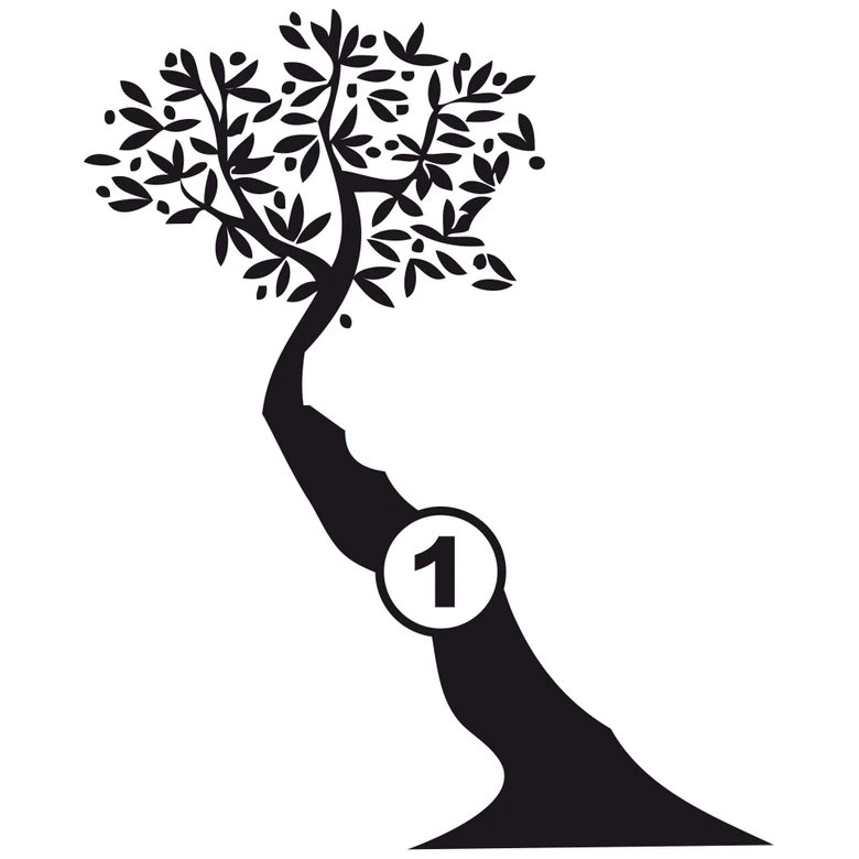 Wandtattoo Baum mehrteilig 1 