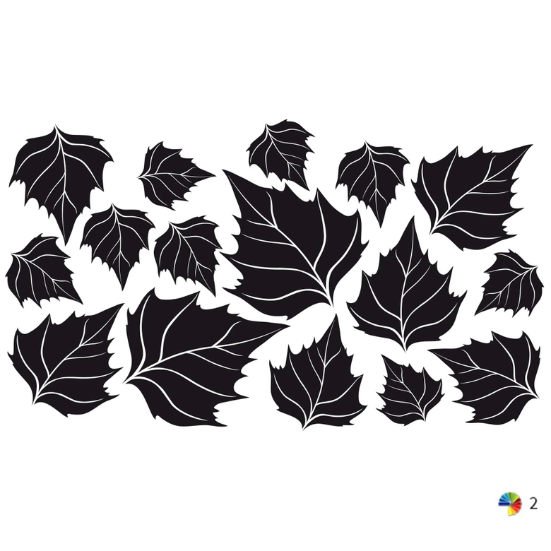 Sticker mural - Arbre 3 (bicolore) 