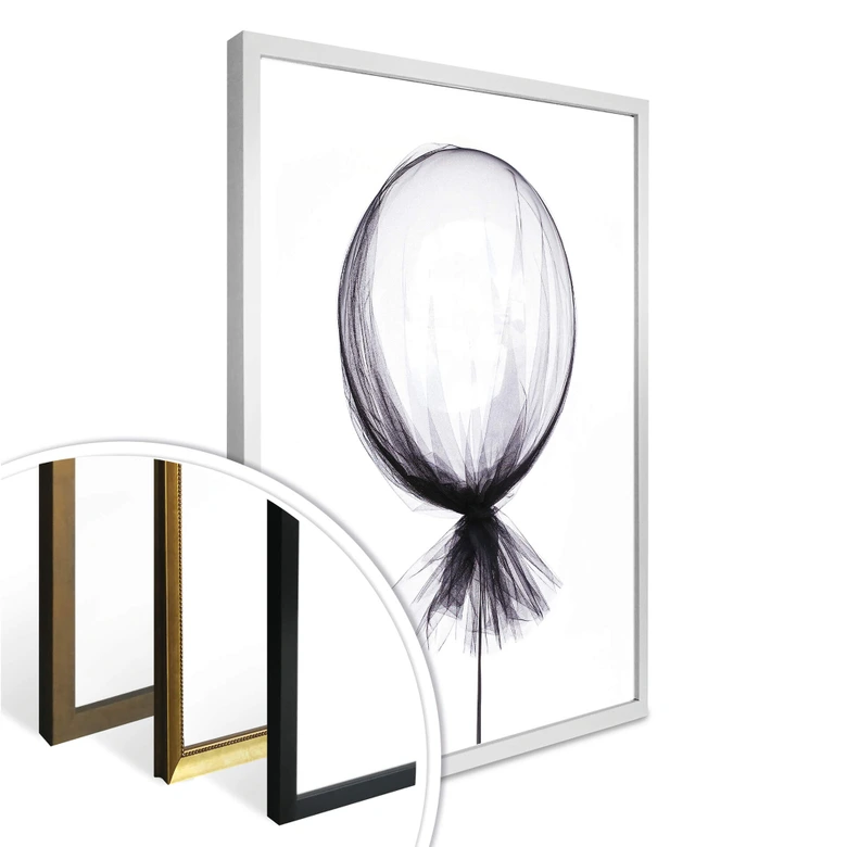 Póster - Globo negro 