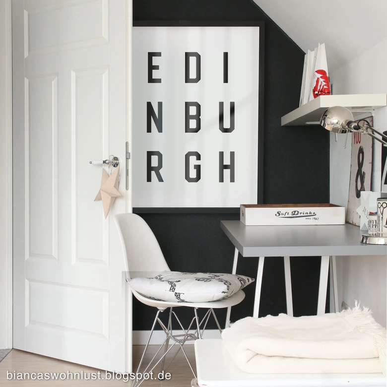 Poster - Typographie Edinburgh 
