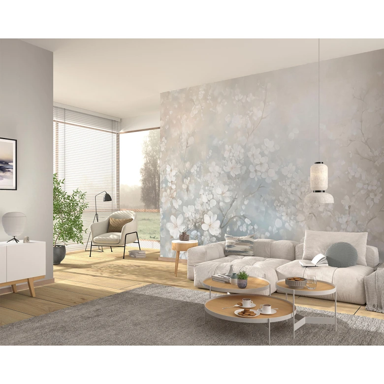 Guido Maria Kretschmer Fototapete Bloom Ballet- Art Edition 2  beige 