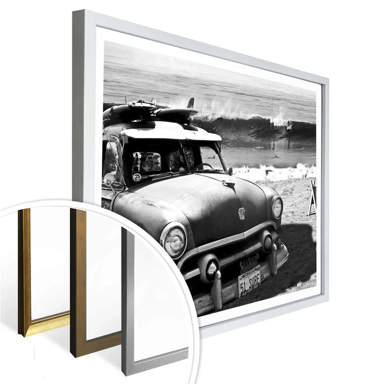 Poster Butterworth - Surfing on Hawaii 