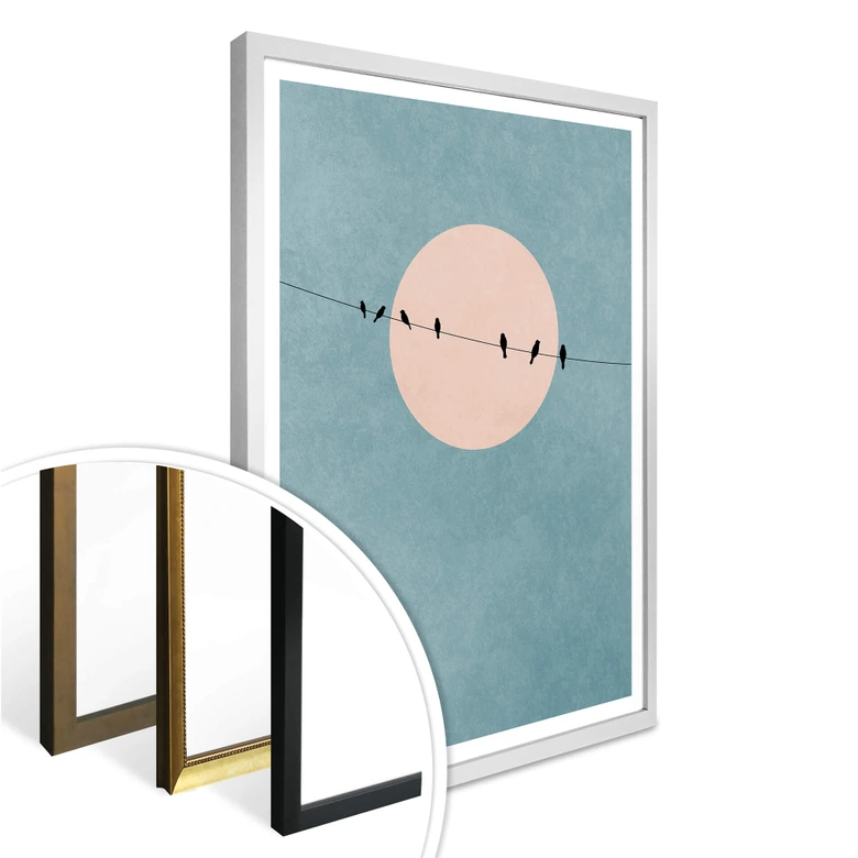 Plakat Kubistika - Piękno ciszy 