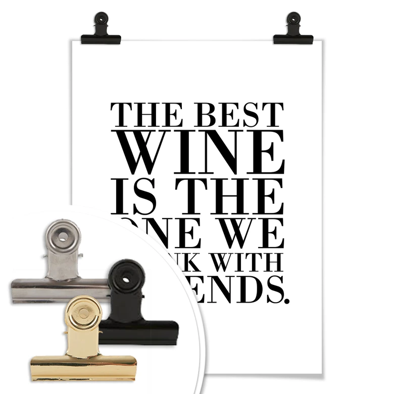 Poster - The best wine 
