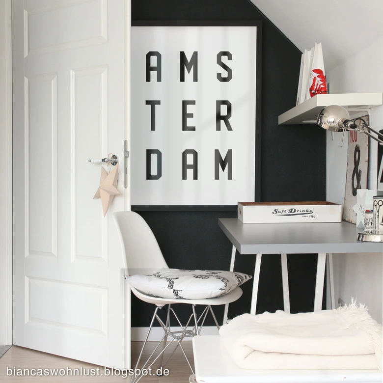Poster - Typographie Amsterdam 
