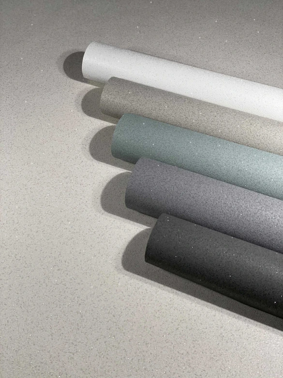 Papier peint intissé SCHÖNER-WOHNEN, papier peint unitaire blanc 