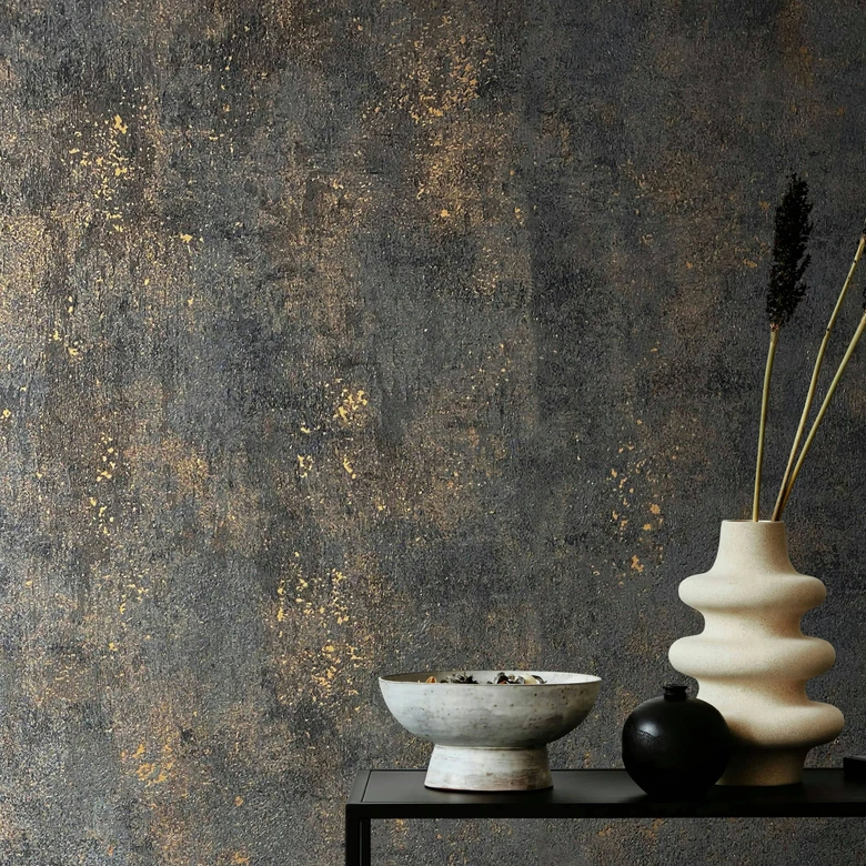 non-woven wallpaper black plains for living room bedroom wallpaper marburg 