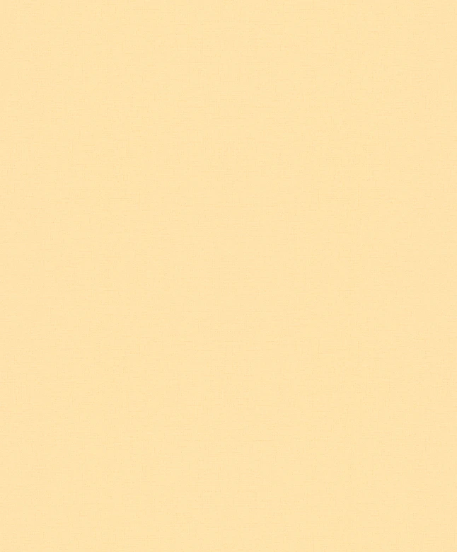 Non-woven wallpaper textured plain modern matt in yellow  